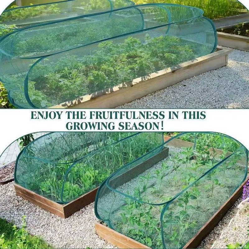 🌱60 % DE RÉDUCTION MAINTENANT ! ✨ Cache-plantes pliable et pliable en filet – Protège vos plantes, design respirant et installation facile 🌿