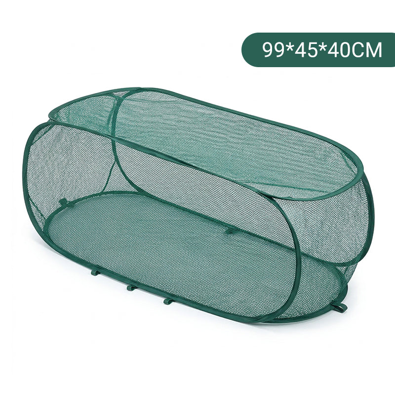 🌱60 % DE RÉDUCTION MAINTENANT ! ✨ Cache-plantes pliable et pliable en filet – Protège vos plantes, design respirant et installation facile 🌿