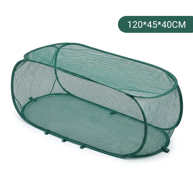 🌱60 % DE RÉDUCTION MAINTENANT ! ✨ Cache-plantes pliable et pliable en filet – Protège vos plantes, design respirant et installation facile 🌿