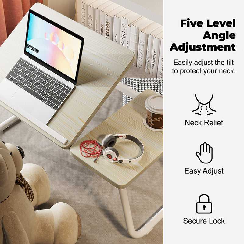💻Meilleure vente 2026🔥Support pliable pour ordinateur portable avec porte-gobelet