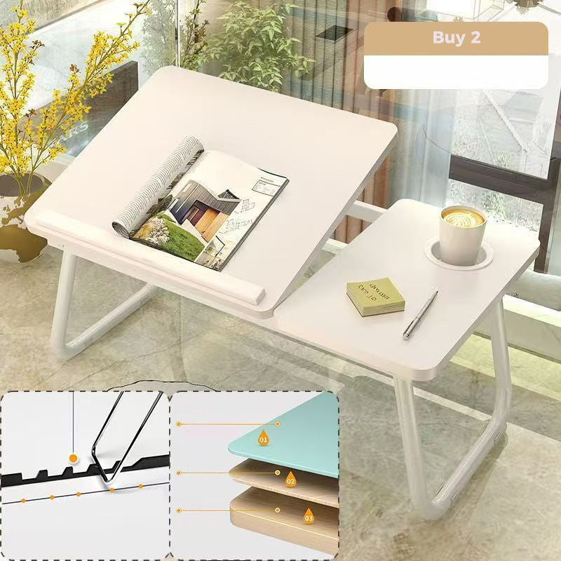 💻Meilleure vente 2026🔥Support pliable pour ordinateur portable avec porte-gobelet