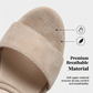 👡 50 % DE RÉDUCTION ! ☀️ Sandales à talons compensés pour femmes – Confortables, stables et élégantes – idéales avec une robe d'été, un short ou pour une journée en ville – semelle amortissante pour les longues promenades 🌸