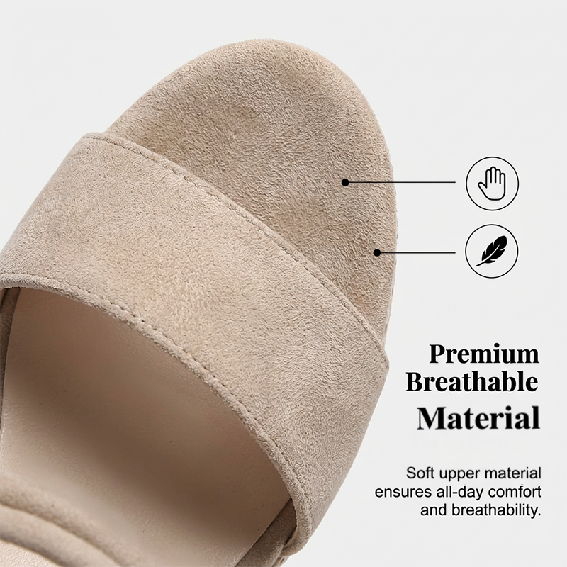 👡 50 % DE RÉDUCTION ! ☀️ Sandales à talons compensés pour femmes – Confortables, stables et élégantes – idéales avec une robe d'été, un short ou pour une journée en ville – semelle amortissante pour les longues promenades 🌸