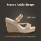 👡 50 % DE RÉDUCTION ! ☀️ Sandales à talons compensés pour femmes – Confortables, stables et élégantes – idéales avec une robe d'été, un short ou pour une journée en ville – semelle amortissante pour les longues promenades 🌸