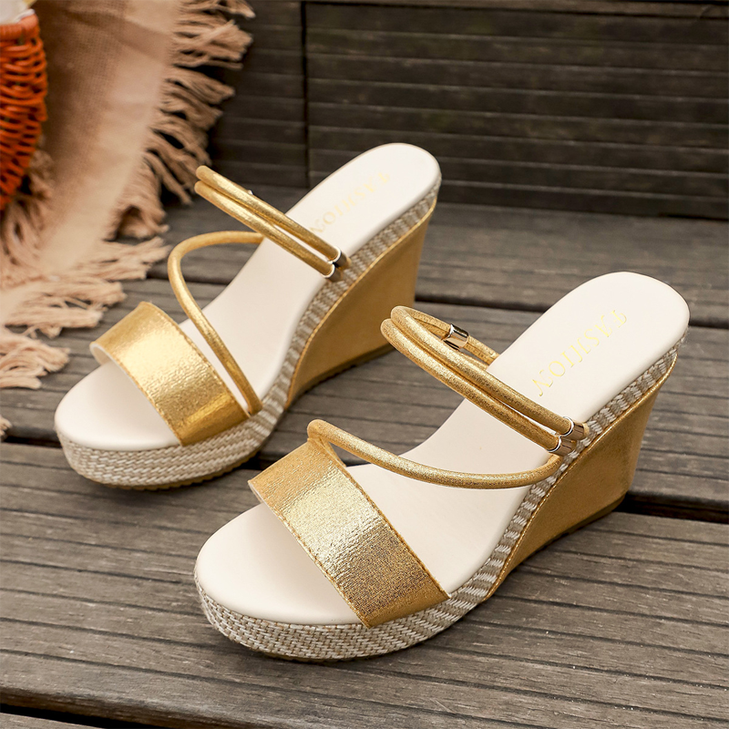 👡 50 % DE RÉDUCTION ! ☀️ Sandales à talons compensés pour femmes – Confortables, stables et élégantes – idéales avec une robe d'été, un short ou pour une journée en ville – semelle amortissante pour les longues promenades 🌸