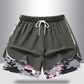 🏃‍60 % DE RÉDUCTION SUR LES SHORT DE SPORT 2 EN 1 ! 🔥 Tissu respirant, doublure camouflage et poches pour femmes 🏃‍♀️✨