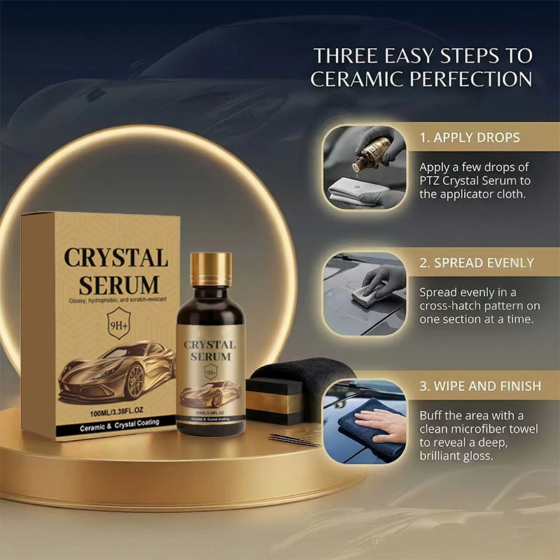 ⏰ACHETEZ-EN 1, RECEVEZ-EN 1 GRATUIT 🔥 Kit de revêtement céramique pour voiture - Sérum cristal