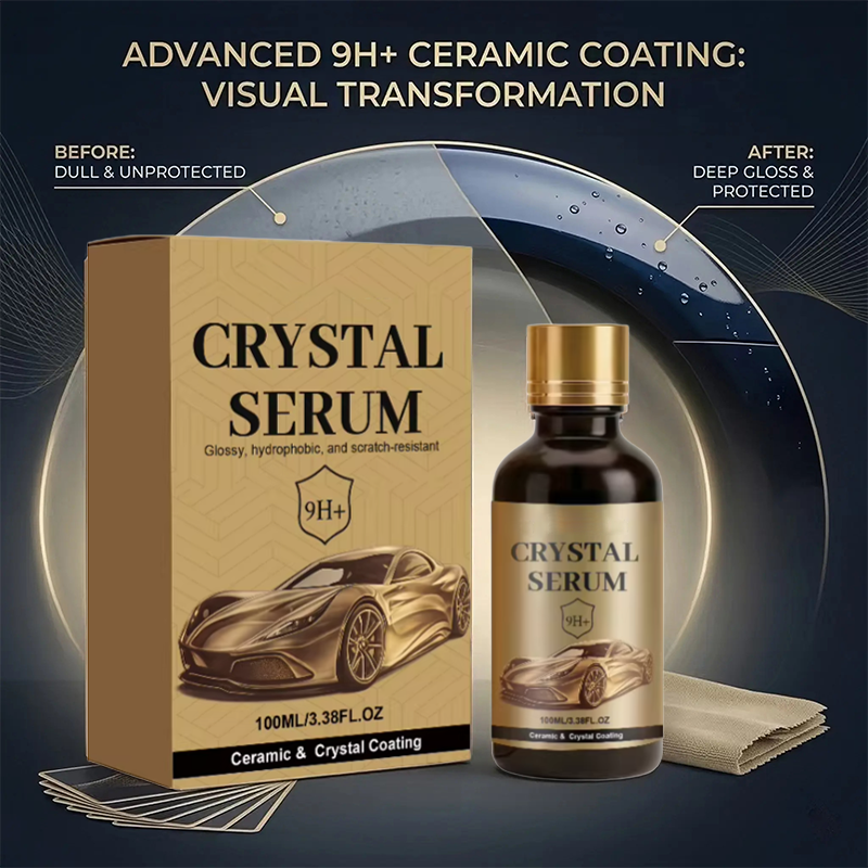 ⏰ACHETEZ-EN 1, RECEVEZ-EN 1 GRATUIT 🔥 Kit de revêtement céramique pour voiture - Sérum cristal
