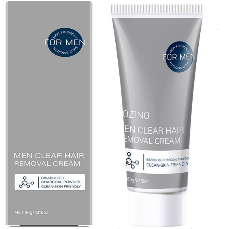Crème dépilatoire pour hommes 🧔 Douce et non irritante, elle peut être utilisée sur le torse, le dos, les bras et les jambes ✨