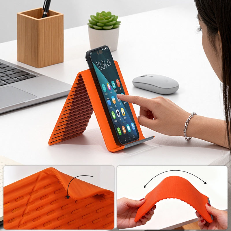 Support flexible 🔄 Noyau en aluminium réglable, antidérapant, portable, compatible avec de nombreux appareils 💻