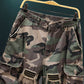 🩳 50 % DE RÉDUCTION ! 🔥 Short cargo camouflage clouté pour homme – Résistant, nombreuses poches et motif camouflage robuste – Idéal pour les activités de plein air et le quotidien 🌿