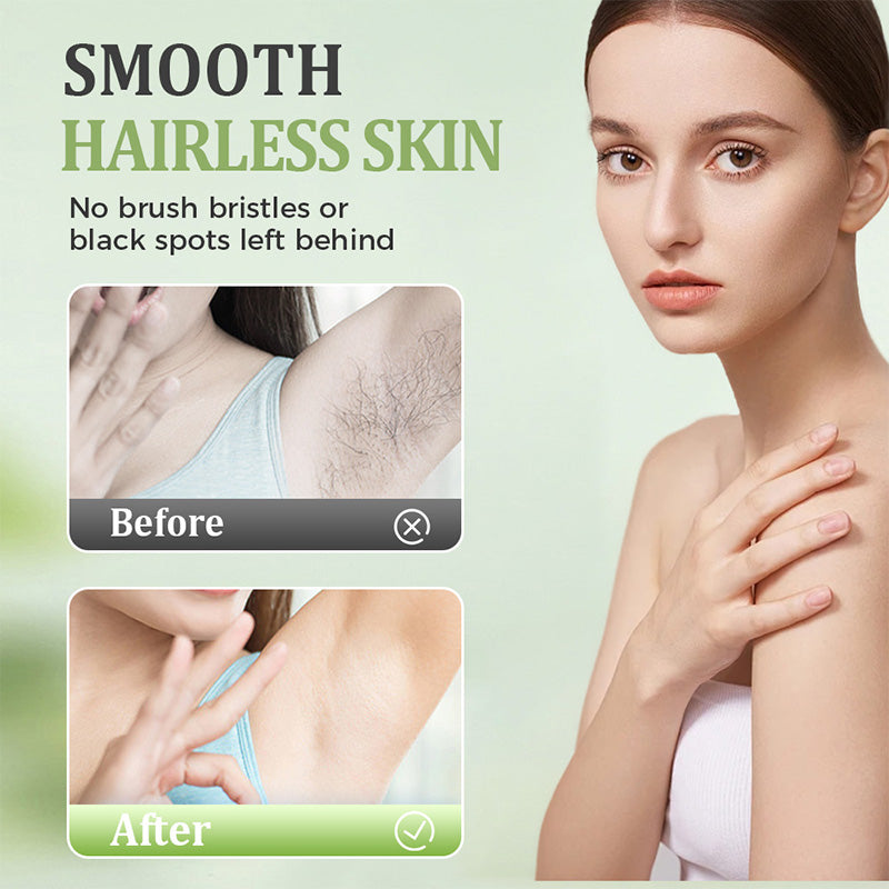 🧴 50 % DE RÉDUCTION ! 🪒 Kit doux et respectueux – Crème dépilatoire + rasoir – Sans douleur, pour les peaux sensibles, sans taches noires ni poils résiduels 🌸