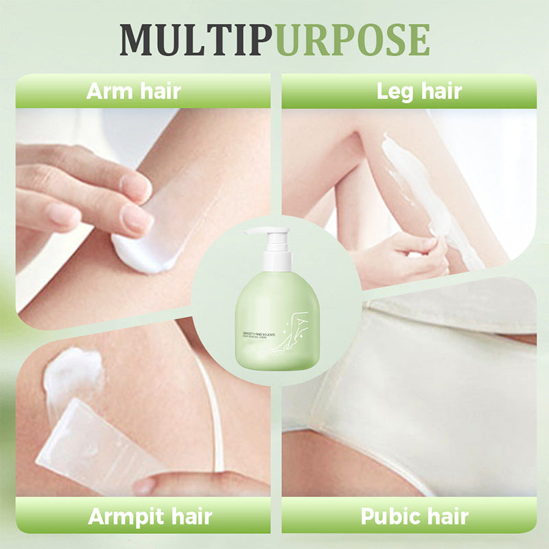 🧴 50 % DE RÉDUCTION ! 🪒 Kit doux et respectueux – Crème dépilatoire + rasoir – Sans douleur, pour les peaux sensibles, sans taches noires ni poils résiduels 🌸
