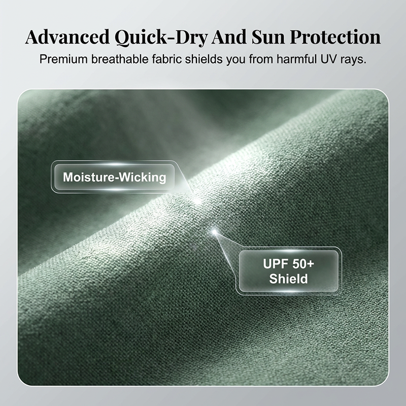 Short Cargo 🩳 — Doté de poches latérales et de poches cargo : Rangement spacieux + Sécurité antivol. Protection solaire UPF 50+ | Tissu à séchage rapide | Coupe décontractée avec cordon de serrage | Idéal pour la randonnée en plein air 🏞️