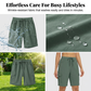 Short Cargo 🩳 — Doté de poches latérales et de poches cargo : Rangement spacieux + Sécurité antivol. Protection solaire UPF 50+ | Tissu à séchage rapide | Coupe décontractée avec cordon de serrage | Idéal pour la randonnée en plein air 🏞️