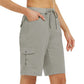Short Cargo 🩳 — Doté de poches latérales et de poches cargo : Rangement spacieux + Sécurité antivol. Protection solaire UPF 50+ | Tissu à séchage rapide | Coupe décontractée avec cordon de serrage | Idéal pour la randonnée en plein air 🏞️