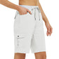 Short Cargo 🩳 — Doté de poches latérales et de poches cargo : Rangement spacieux + Sécurité antivol. Protection solaire UPF 50+ | Tissu à séchage rapide | Coupe décontractée avec cordon de serrage | Idéal pour la randonnée en plein air 🏞️
