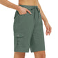 Short Cargo 🩳 — Doté de poches latérales et de poches cargo : Rangement spacieux + Sécurité antivol. Protection solaire UPF 50+ | Tissu à séchage rapide | Coupe décontractée avec cordon de serrage | Idéal pour la randonnée en plein air 🏞️