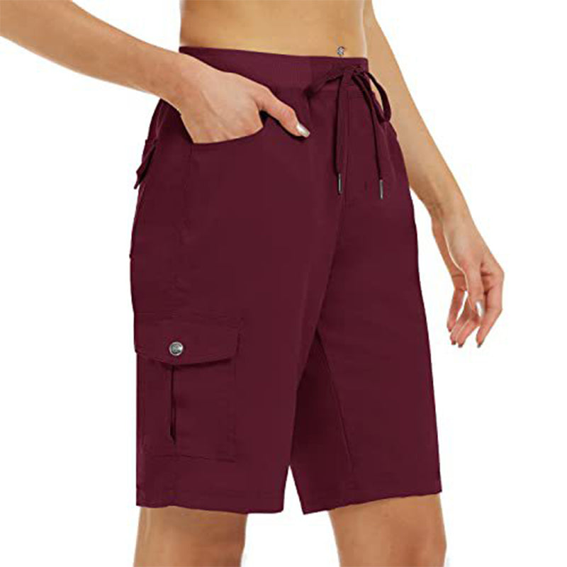 Short Cargo 🩳 — Doté de poches latérales et de poches cargo : Rangement spacieux + Sécurité antivol. Protection solaire UPF 50+ | Tissu à séchage rapide | Coupe décontractée avec cordon de serrage | Idéal pour la randonnée en plein air 🏞️