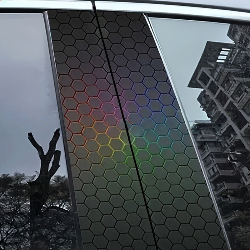 Protection anti-rayures pour montant B 🚗 Protège des rayures de clés + design haute définition + protection UV. Facile à poser soi-même, elle redonne un aspect neuf à votre voiture ! 🎨