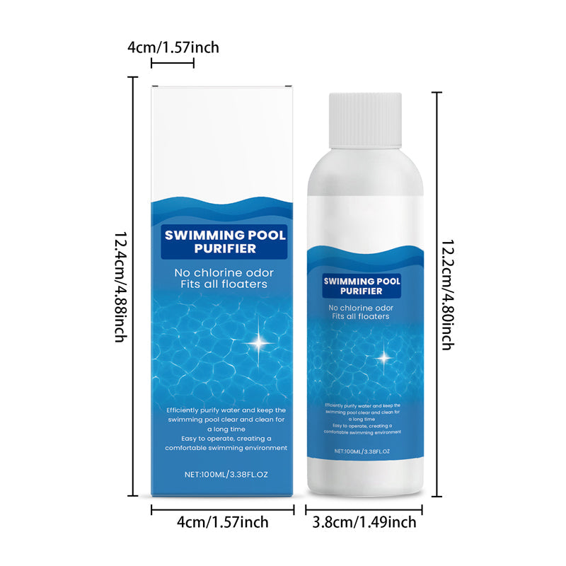 💧🌊 Liquide de rinçage au pH neutre – adieu eau verte ! ✨🚀 Dosage facile, sans odeur de chlore. Pour une douche naturellement pure et un nettoyage plus facile.