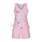 👙 50% DE RÉDUCTION ! 🌺 Ensemble Tankini Deux Pièces Imprimé – Haut Fluide & Shorty Assorti – Tissu Extensible Séchage Rapide – Parfait pour la Plage, la Piscine ou les Vacances ☀️🌊✨