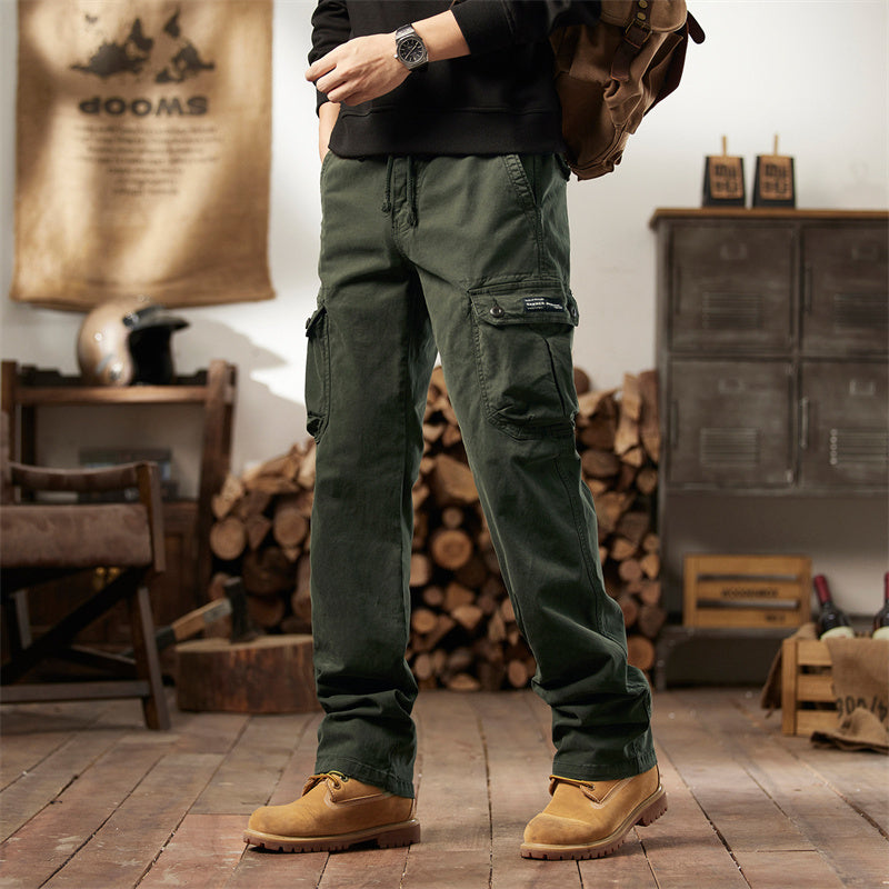 👖60 % DE RÉDUCTION MAINTENANT ! 🛠️ Pantalon cargo tactique en coton pour homme – Multipoches, construction renforcée et taille ajustable 🔧
