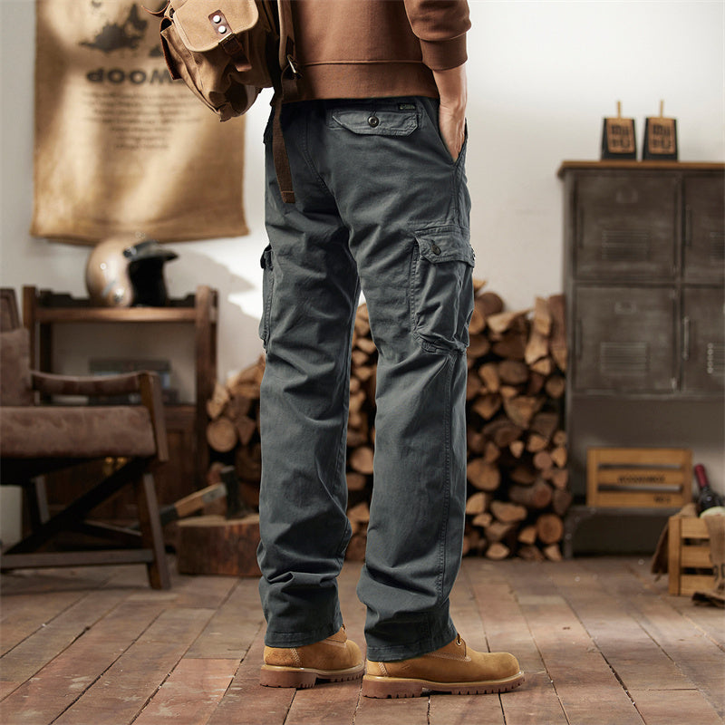 👖60 % DE RÉDUCTION MAINTENANT ! 🛠️ Pantalon cargo tactique en coton pour homme – Multipoches, construction renforcée et taille ajustable 🔧