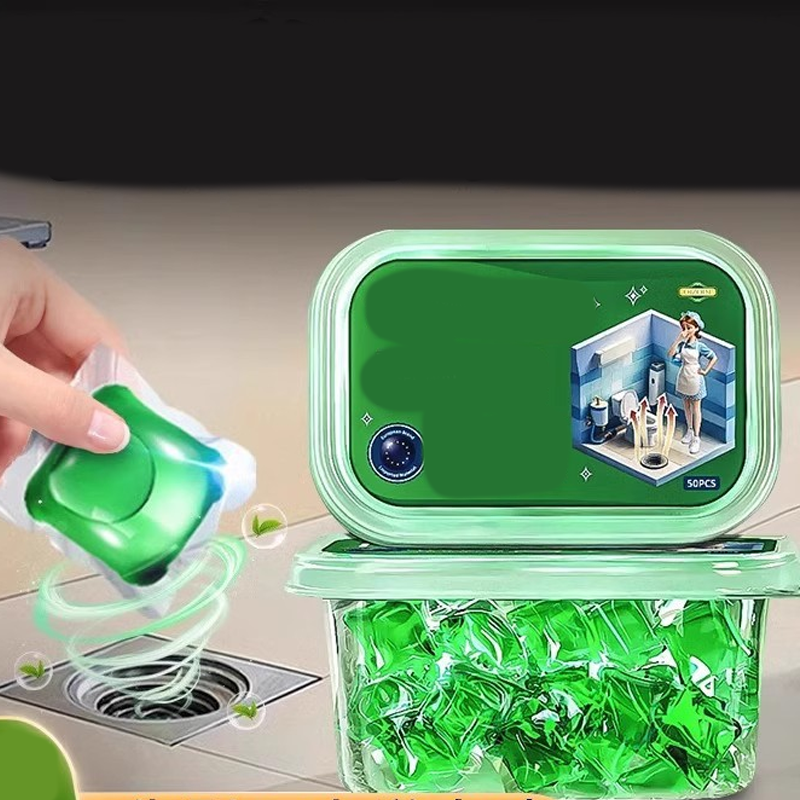🧪✨ Capsules désodorisantes bio-enzymatiques canalisations – Naturelles, pratiques, multi-usages, éliminent les odeurs à la source et préviennent les bouchons, sans produits agressifs 🌿🚿