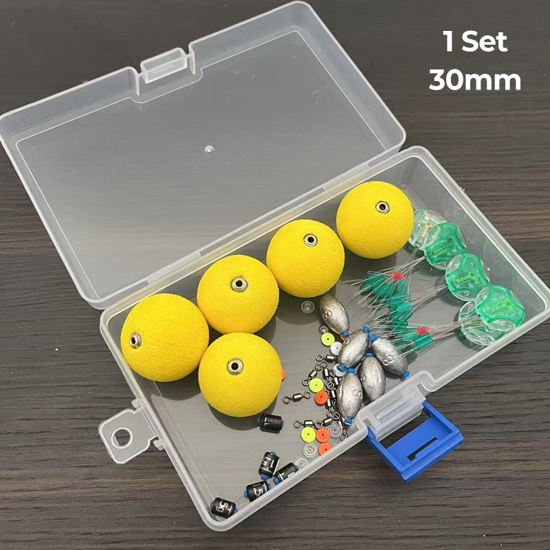 🎣✨ PROMO FLASH : 50% DE RÉDUCTION ! Kit de Pêche au Flotteur avec Plombs et Accessoires – Mousse Haute Densité Ultra-Résistante & Couleurs Néon Très Visibles for des Touches Détectées et des Lancers Précis ✨