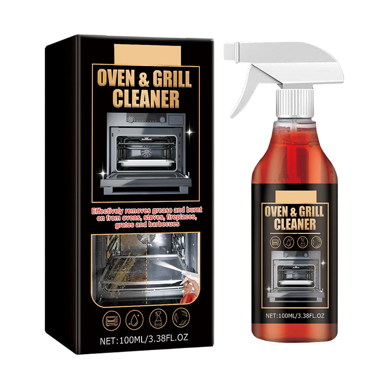 🧼60 % DE RÉDUCTION✨ Spray nettoyant four et gril – Dissout la graisse en 5 minutes, sans frotter et élimine les odeurs 🔥