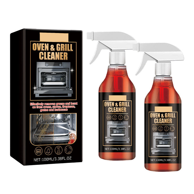 🧼60 % DE RÉDUCTION✨ Spray nettoyant four et gril – Dissout la graisse en 5 minutes, sans frotter et élimine les odeurs 🔥