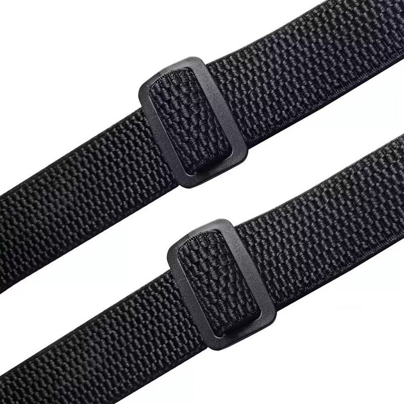 Bretelles antidérapantes 👖 Large élastique + crochets robustes, boucle de réglage en métal, polyester durable, convient aussi bien aux vêtements de travail qu'à une utilisation en extérieur 🔧