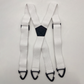 Bretelles antidérapantes 👖 Large élastique + crochets robustes, boucle de réglage en métal, polyester durable, convient aussi bien aux vêtements de travail qu'à une utilisation en extérieur 🔧