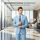 ✨👔60 % DE RÉDUCTION + LIVRAISON GRATUITE 💼Costume deux pièces pour homme, coupe moderne – Respirant, infroissable et style professionnel ✨