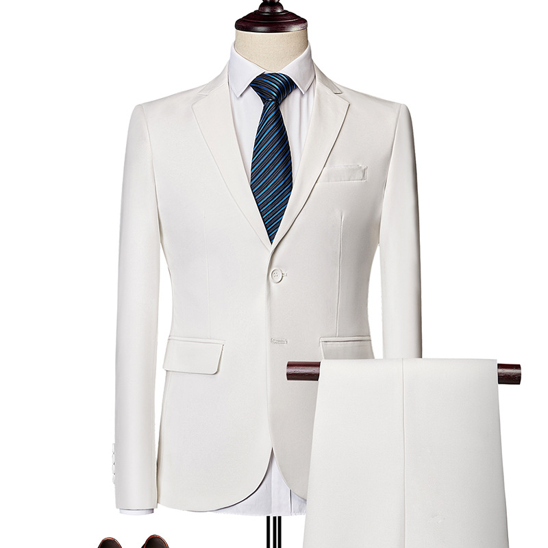 ✨👔60 % DE RÉDUCTION + LIVRAISON GRATUITE 💼Costume deux pièces pour homme, coupe moderne – Respirant, infroissable et style professionnel ✨