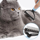 Peigne de toilettage pour animaux ✨ Un côté démêle, l'autre enlève les poils morts. Ses dents arrondies retirent facilement les poils, pour un toilettage impeccable en un seul passage 🧹