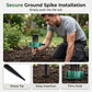 🌿💦 Arroseur de Jardin de Précision 360° – Couverture Totale, Installation Facile & Pulvérisation Douce (Vert)