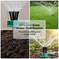 🌿💦 Arroseur de Jardin de Précision 360° – Couverture Totale, Installation Facile & Pulvérisation Douce (Vert)