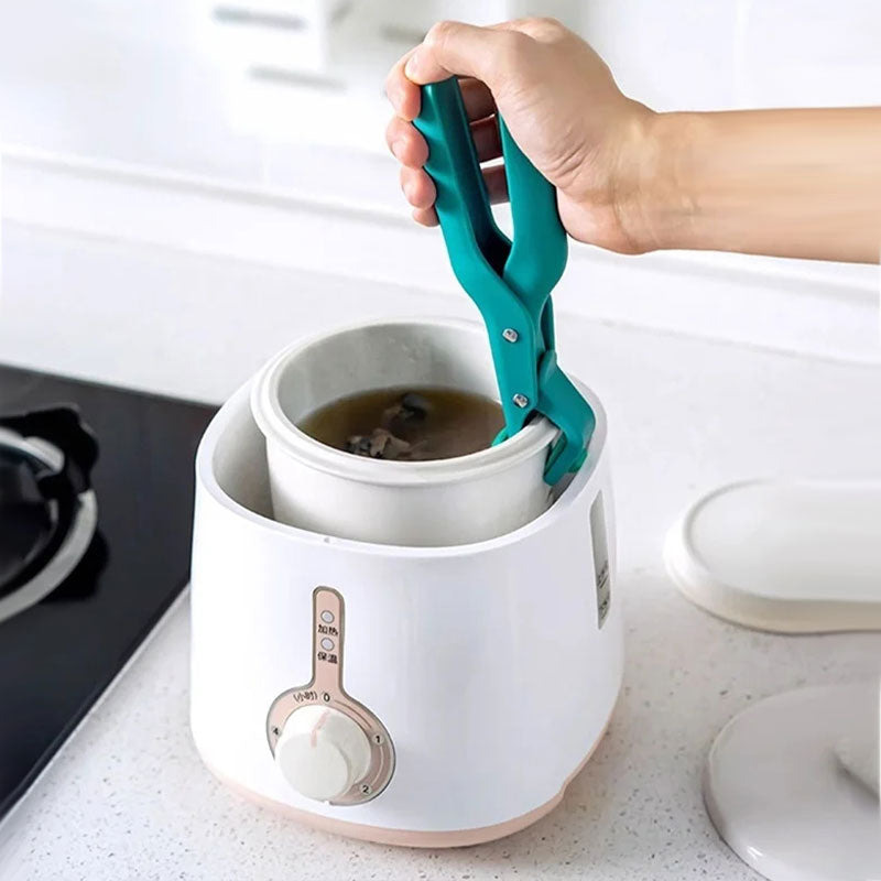 💝Un seul clip pour les bols, les couvercles et bien plus encore ! Clip de fixation anti-brûlure – Accessoire de cuisine polyvalent – Gain de place et plus de commodité