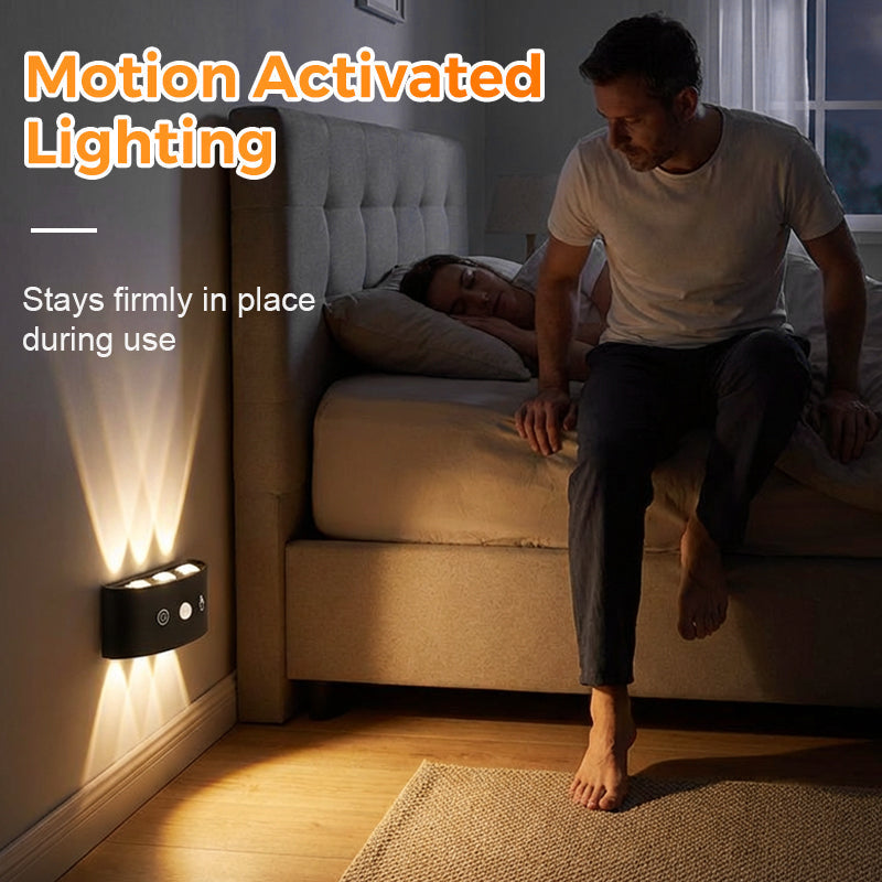 💡 50 % DE RÉDUCTION ! 🔋 Veilleuse LED rechargeable avec détecteur de mouvement – Luminosité réglable, fixation magnétique, idéale pour les couloirs, les escaliers et les chambres 🌙