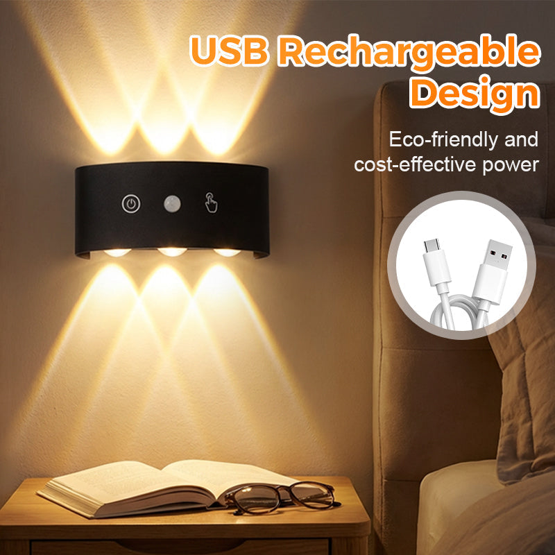 💡 50 % DE RÉDUCTION ! 🔋 Veilleuse LED rechargeable avec détecteur de mouvement – Luminosité réglable, fixation magnétique, idéale pour les couloirs, les escaliers et les chambres 🌙