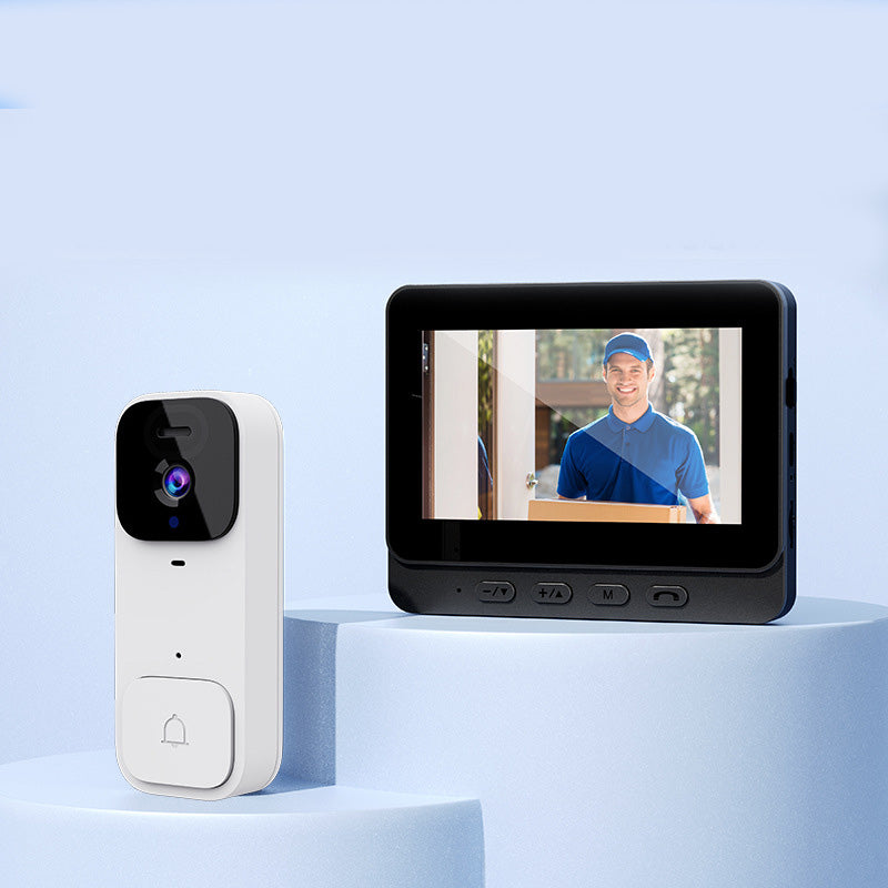 🏠⚡ OFFRE LIMITÉE : 50 % DE RÉDUCTION ! Sonnette vidéo intelligente avec écran 4,3" – Surveillance en temps réel et communication bidirectionnelle 🏡💖