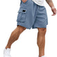 🩳PROMO FLASH 50%🔥Short Cargo Décontracté Homme – Grandes Poches, Taille à Cordon, Tissu Respirant, 5 Couleurs, Taille XL-6XL, Parfait pour l'Été👕