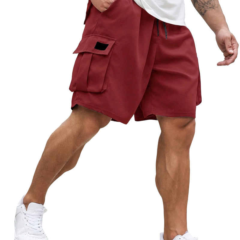 🩳PROMO FLASH 50%🔥Short Cargo Décontracté Homme – Grandes Poches, Taille à Cordon, Tissu Respirant, 5 Couleurs, Taille XL-6XL, Parfait pour l'Été👕