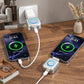 🌞Éveil estival : 50 % de réduction !⚡Chargeur ultra-rapide de 140 W avec arrêt automatique par IA – USB-C PD 3.1 – Protection intelligente de la batterie – Compatible avec iPhone, MacBook et tablettes