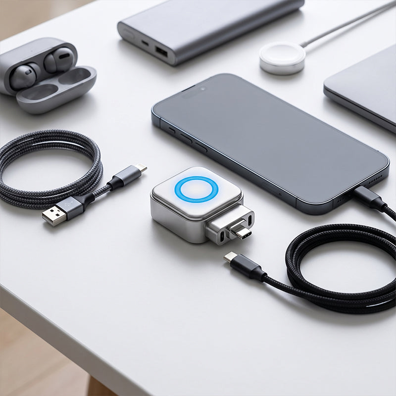 🌞Éveil estival : 50 % de réduction !⚡Chargeur ultra-rapide de 140 W avec arrêt automatique par IA – USB-C PD 3.1 – Protection intelligente de la batterie – Compatible avec iPhone, MacBook et tablettes