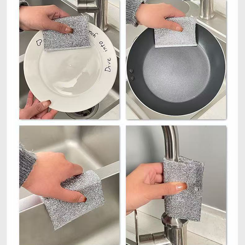 🔥50 % DE RÉDUCTION🧼 Chiffon de nettoyage | Élimine efficacement la graisse · N'abîme pas les revêtements · Résistant et réutilisable · Séchage rapide et antibactérien · Polyvalent