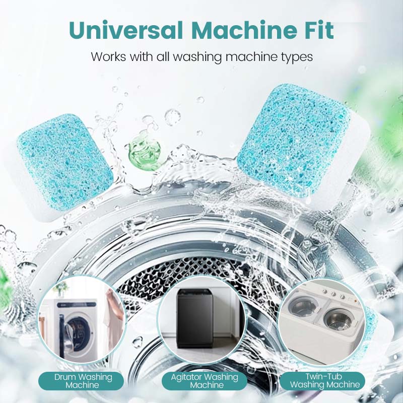 🏆 OFFRE SPÉCIALE DU DERNIER JOUR ! 🔥 OFFRE À DURÉE LIMITÉE : 2 ACHETÉS, 1 OFFERT 🎁 Nettoyant pour lave-linge – 12 pastilles, nettoie en profondeur la cuve et élimine les poils d'animaux, neutralise les odeurs 🧼