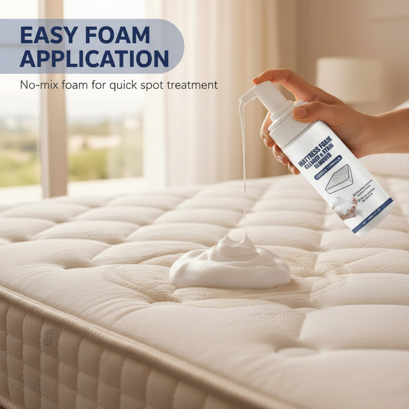 🛏️🧼 Nettoyant moussant multi-surfaces pour matelas – Élimination des taches sans rinçage, neutralisation des odeurs et protection antibactérienne – Paiement à la livraison ✨✅